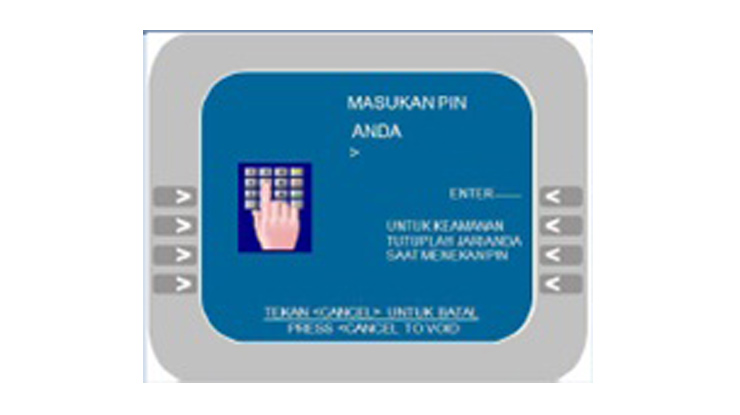 1. Masukan PIN ATM Mandiri Untuk Bayar Pajak NPWP