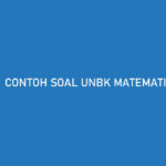 Contoh Soal UNBK Matematika SMP