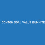 Contoh Soal Value BUMN Telkom