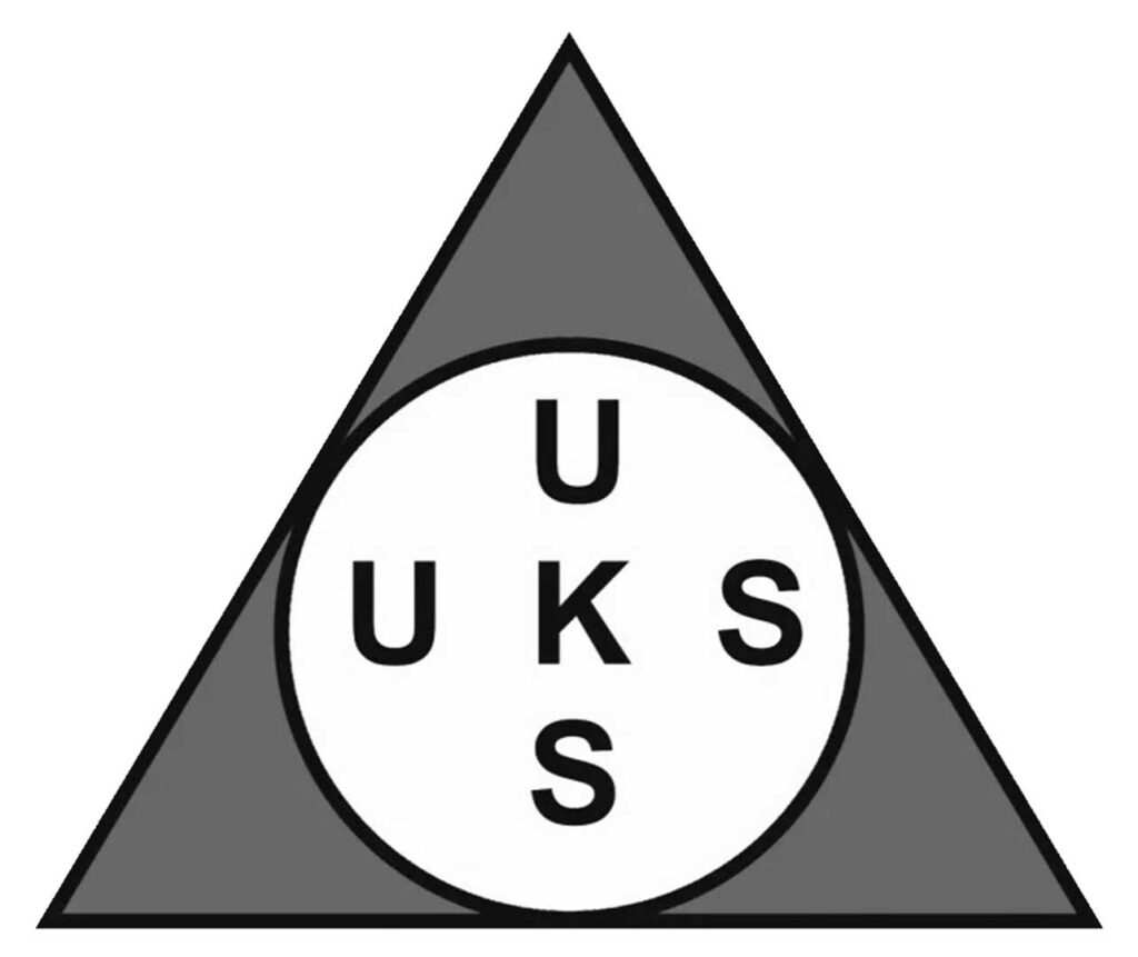 Logo UKS Hitam Putih